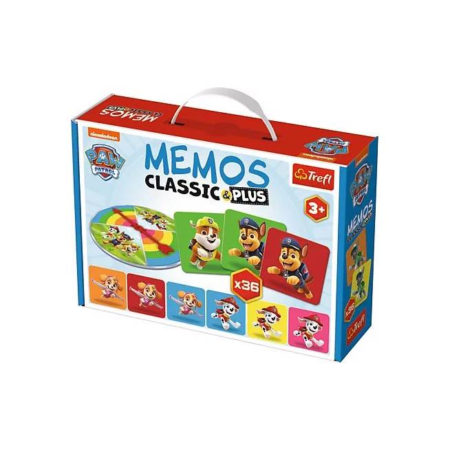 TREFL 02269 Gra Memos Classic&plus Psi Patrol