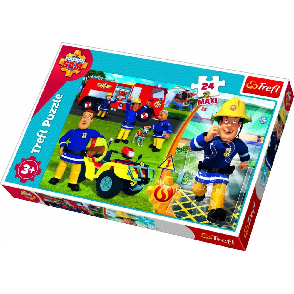 TREFL 14290 Dėlionė 24 MAXI "Brave Fireman Sam" 3+*