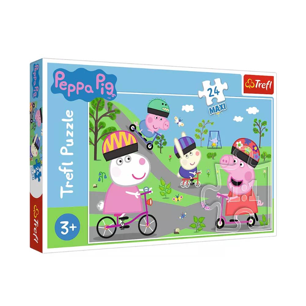 TREFL 14330 Dėlionė 24 MAXI "Peppa Pig's Active Day