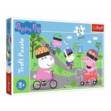 TREFL 14330 Dėlionė 24 MAXI "Peppa Pig's Active Day