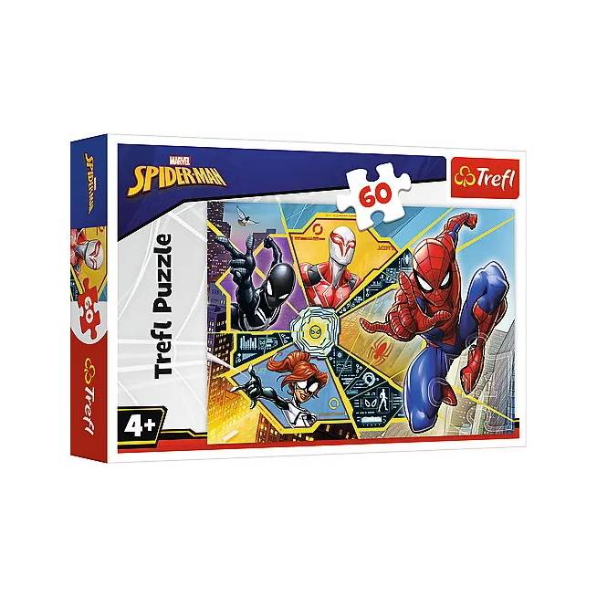 TREFL 17372 Dėlionė 60 W sieci Disney Spiderman