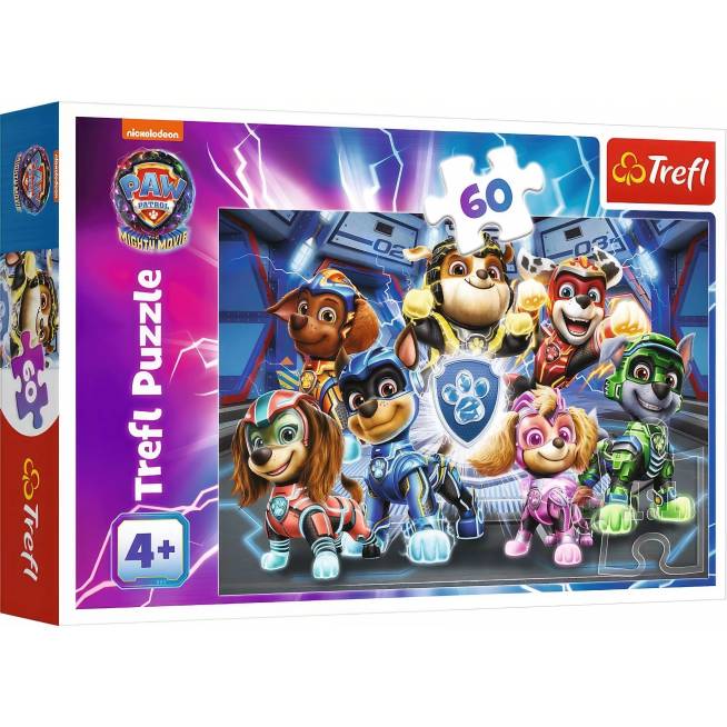 TREFL 17385 Dėlionė 60 Miesto herojų nuotykiai / Paw Patrol