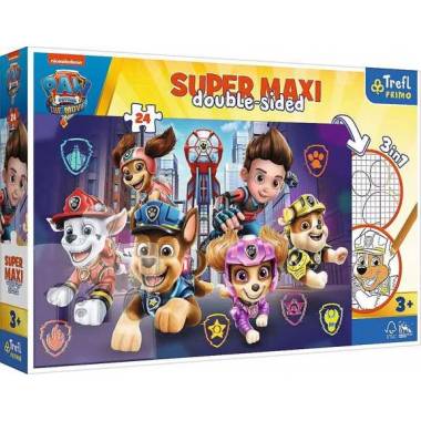 TREFL 41002 Dėlionė 24 SUPER MAXI Naujas iššūkis "Paw Patrol