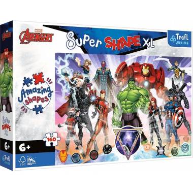 TREFL 50023 Dėlionė 160 XL "Avengers Courage