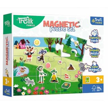 TREFL 93166 Magnetinės dėlionės - Treffle Day