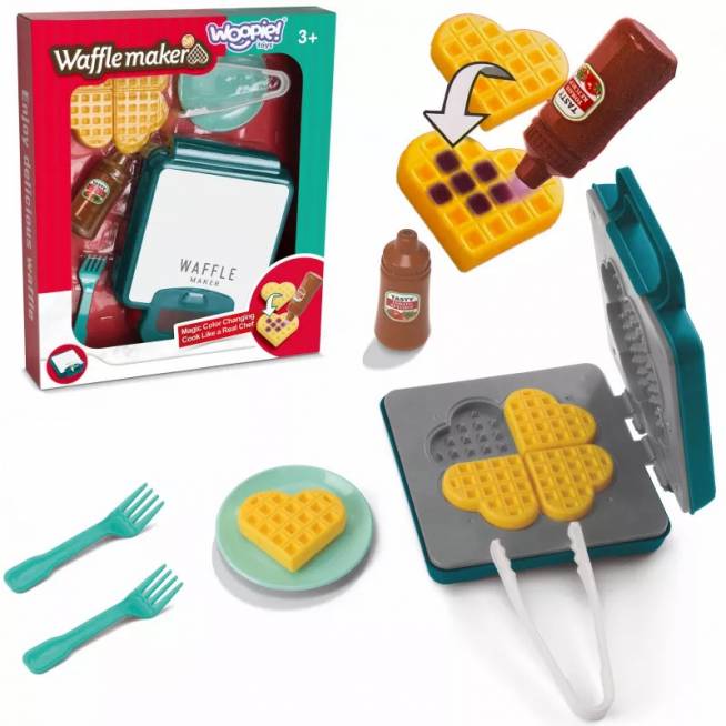 WOOPIE 46682 "Waffle House" virtuvės maisto produktų rinkinys 10 el