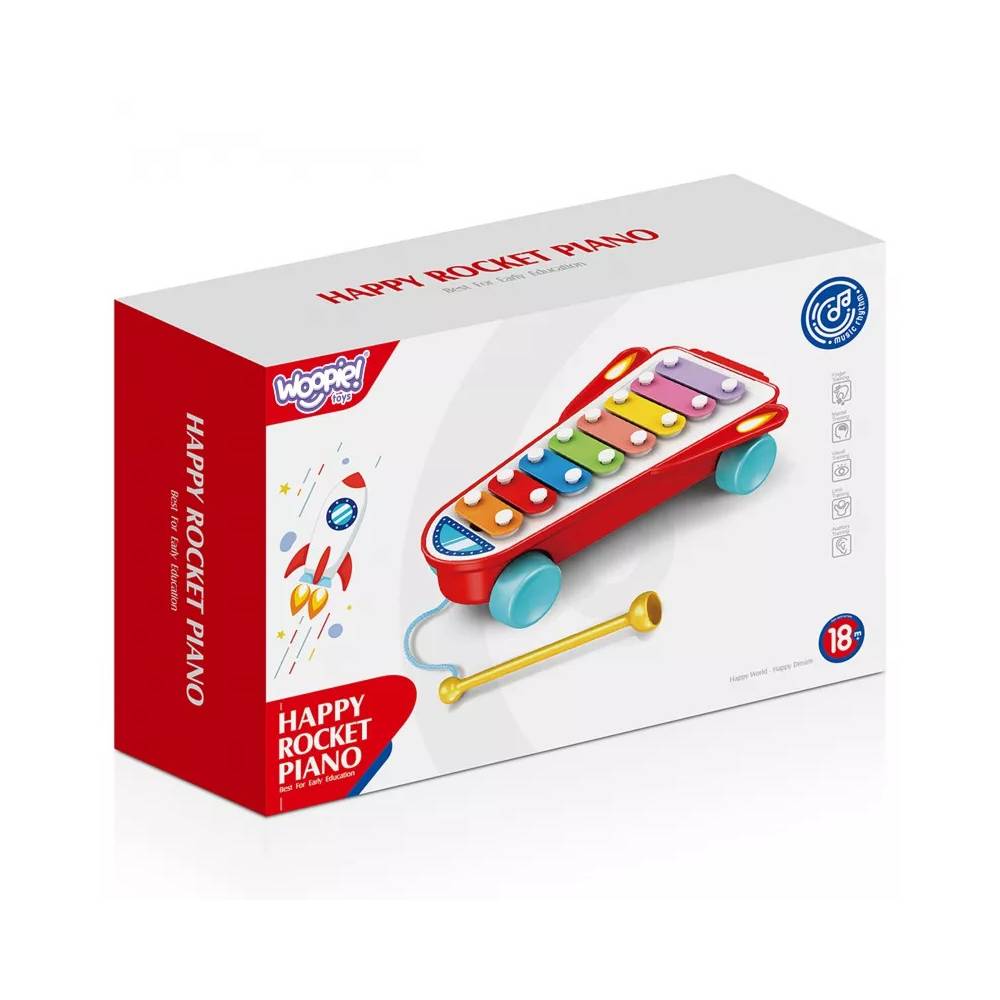 WOOPIE 49461 Cimbolai Space rocket red 18 m+