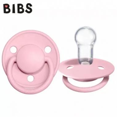 BIBS 1010234 DE LUX ONE SIZE BABY PINK čiulptukas