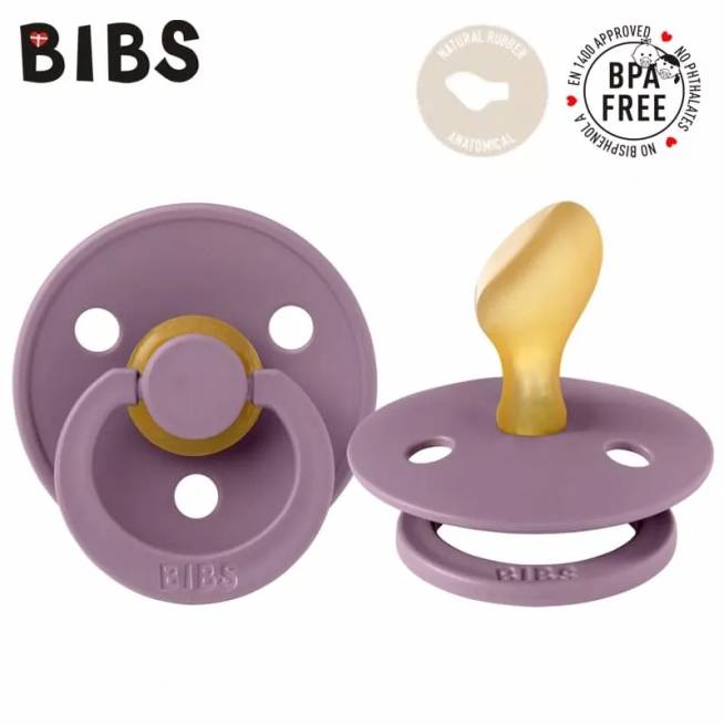 BIBS 211300 Čiulptukas MAUVE M ANATOMICAL