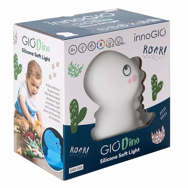 INNOGIO GIO-110 GIO Dino silikoninė lempa