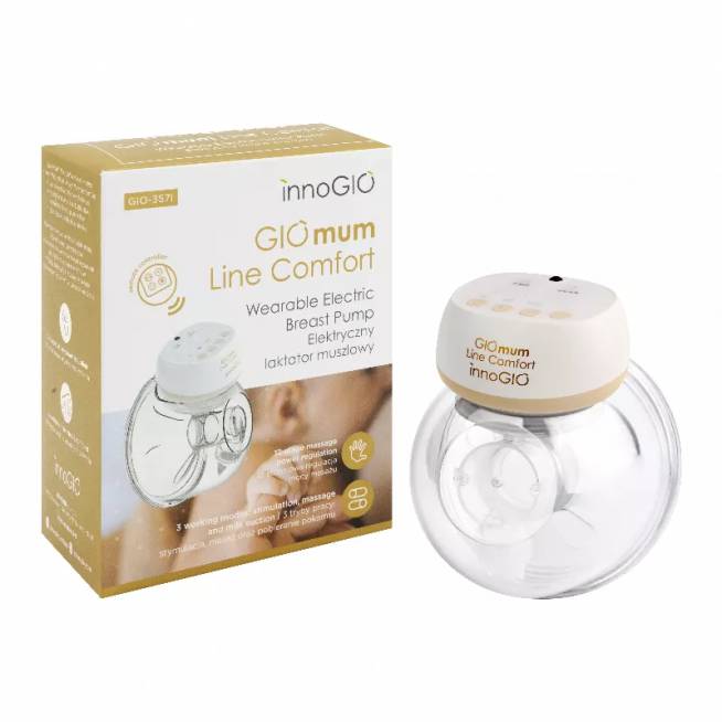 INNOGIO GIO-357I GIOmum Line Comfort Vienvietis motinos siurblys su nuotolinio valdymo pulteliu