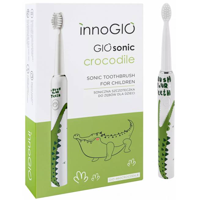 INNOGIO GIO-460CROCODILE garsinis dantų šepetėlis