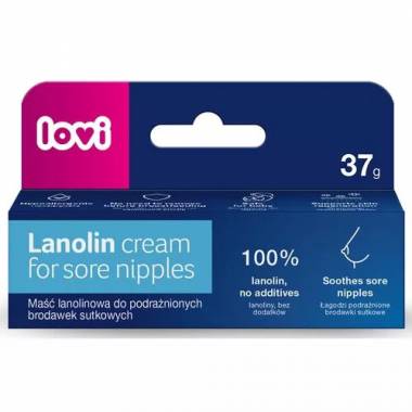 LOVI 14/001 Lanolino tepalas speneliams 37g.