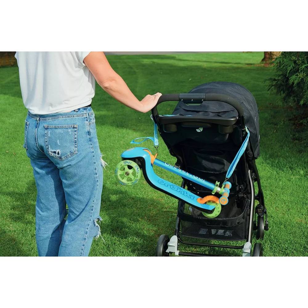 TRUNKI TRU-SCS-EU-ZZ-01 "Trunki" sulankstomas paspirtukas - mėlynas, mažas