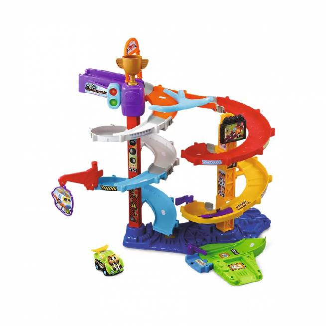 VTECH 61459 "Tut Tut Cars" didelės lenktynių trasos rinkinys