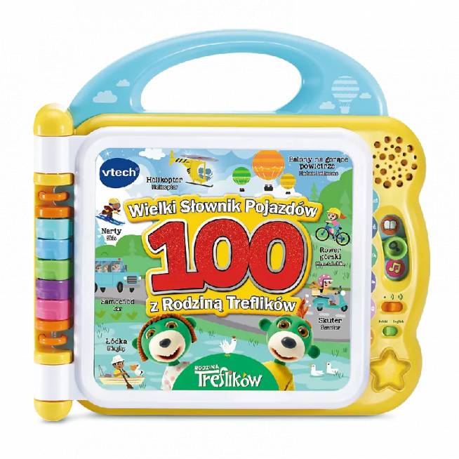 VTECH 61799 Treflik šeimos žodynas Transporto priemonės