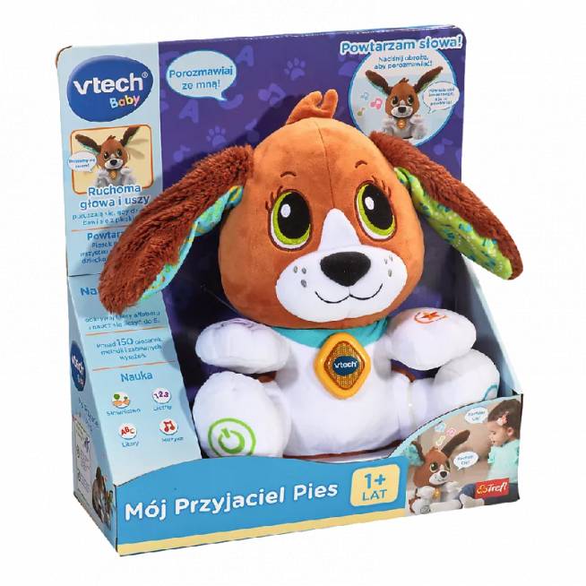 VTECH 61848 Mano draugas šuo interaktyvus žaislas