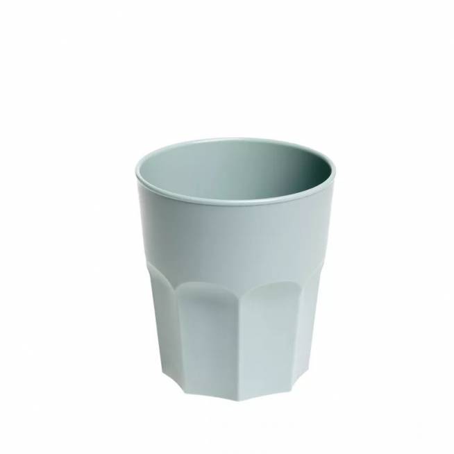 Plastikinė stiklinė Okko 003301673, 380 ml, 8.5 cm, polipropilenas (pp), žalia