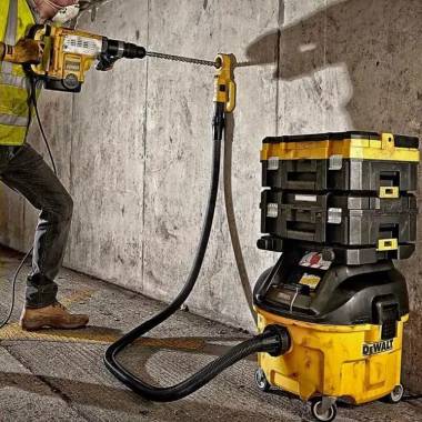 Statybinis dulkių siurblys Dewalt DWV901L-QS, 30 l