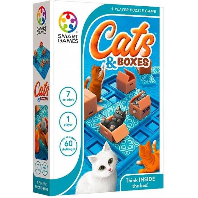 Stalo žaidimas Smart Games Cats & Boxes