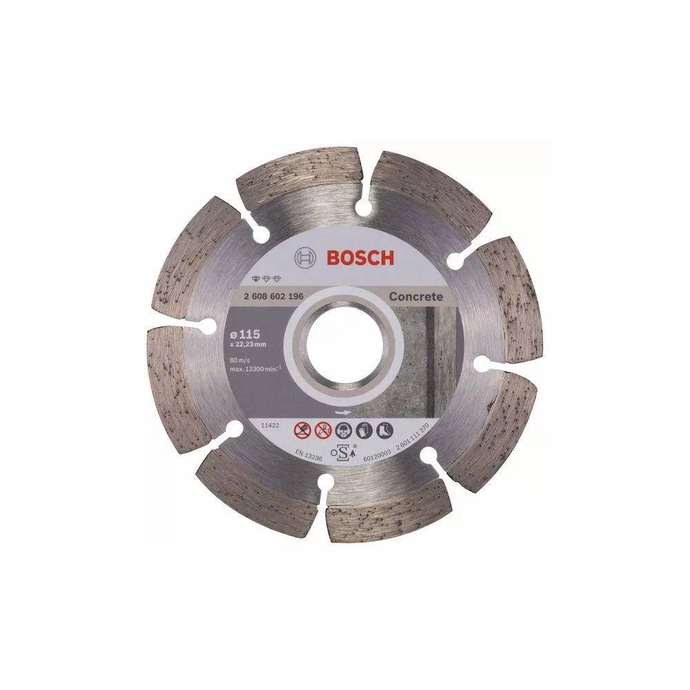 Pjovimo diskas Bosch, 115 mm x 22.23 mm x 1.6 mm