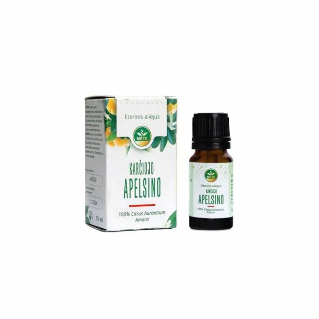 Karčiųjų apelsinų eterinis aliejus MĖTA, 10 ml