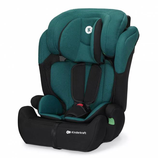 KINDERKRAFT COMFORT UP 2 I dydžio automobilinė kėdutė 76-150cm ŽALIA 8kg