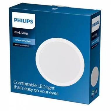 Šviestuvas įleidžiamas Philips Meson, 4000°K, LED, baltas