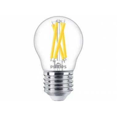 Lemputė Philips LED, P45, šiltai balta, E27, 5.9 W, 806 lm