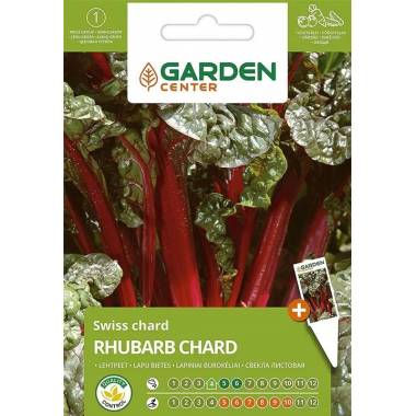 Sėklos Garden Center, burokėliai Rhubarb Chard, 2 g