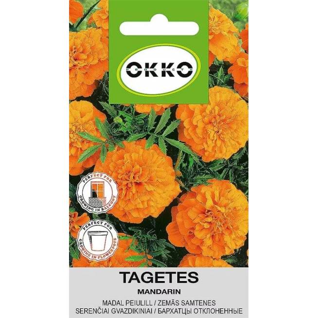 Sėklos Okko serentis Mandarin, 0.4 g