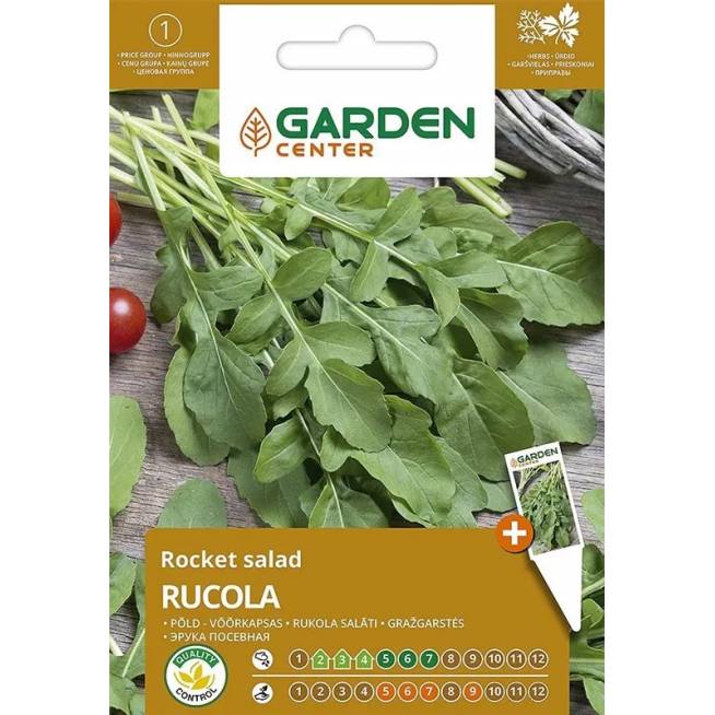 Sėklos Garden Center, gražgarstės Rucola, 2 g