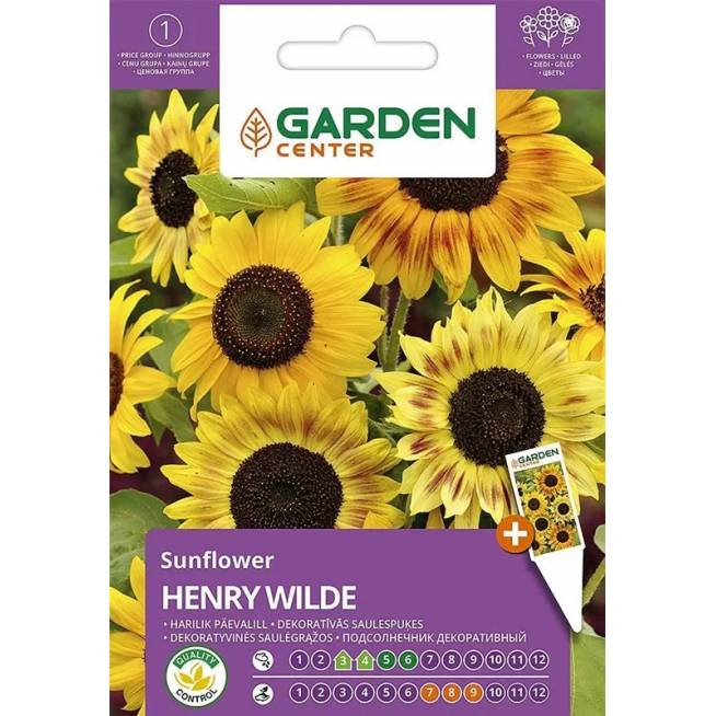 Sėklos Garden Center saulėgrąža Henry Wilde, 2 g