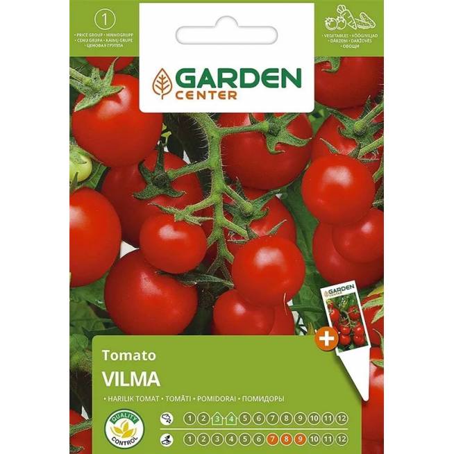 Sėklos Garden Center, pomidorai Vilma, 0.1 g