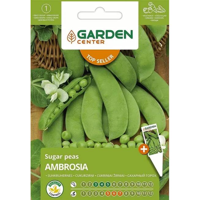 Sėklos Garden Center, žirniai Ambrosia, 10 g