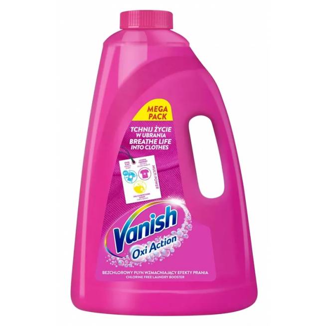 Dėmių valymo priemonė Vanish Oxi Action, 3 l