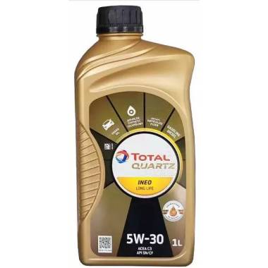 Variklių alyva Total Quartz Ineo Long Life 5W - 30, sintetinis, lengviesiems automobiliams, 1 l