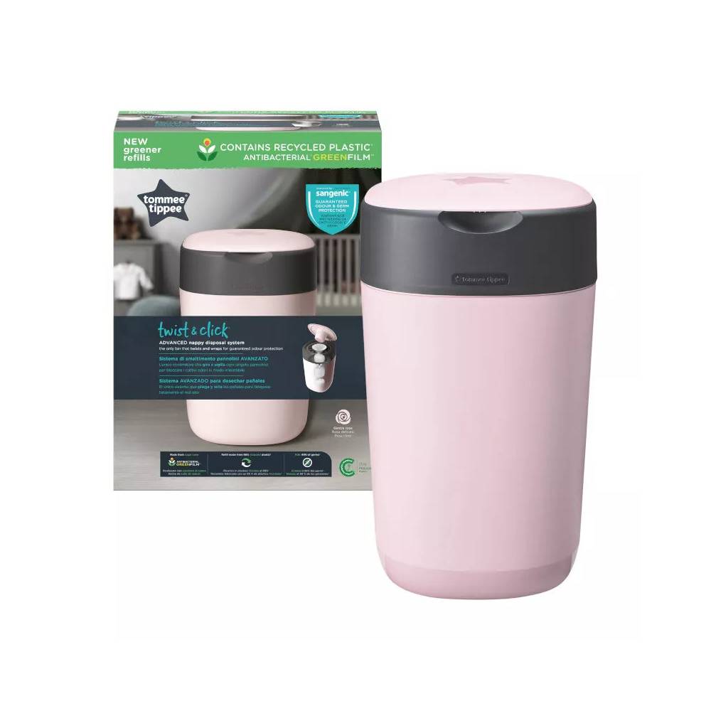 TOMMEE TIPPEE TTP85100202 Sauskelnių dėžė rožinė