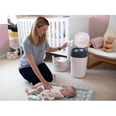 TOMMEE TIPPEE TTP85100202 Sauskelnių dėžė rožinė