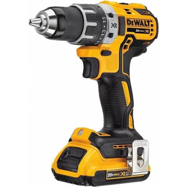 Gręžtuvas su akumuliatoriumi Dewalt DCD791D2-QW-K, 20 V, 2 Ah