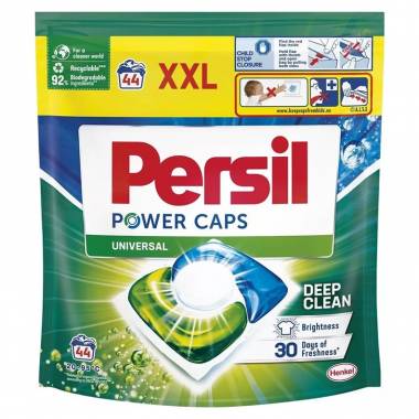 Skalbimo kapsulės Persil Power Caps Universal, 44 vnt.