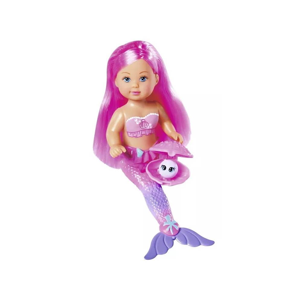 Lėlė su priedais Simba Evi Love Mermaid Pearl 105733699, 16 cm