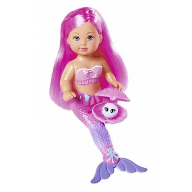 Lėlė su priedais Simba Evi Love Mermaid Pearl 105733699, 16 cm