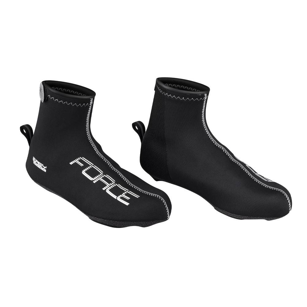 Antbačiai FORCE Neoprene Easy (juodi) dydis 42-44 (L)