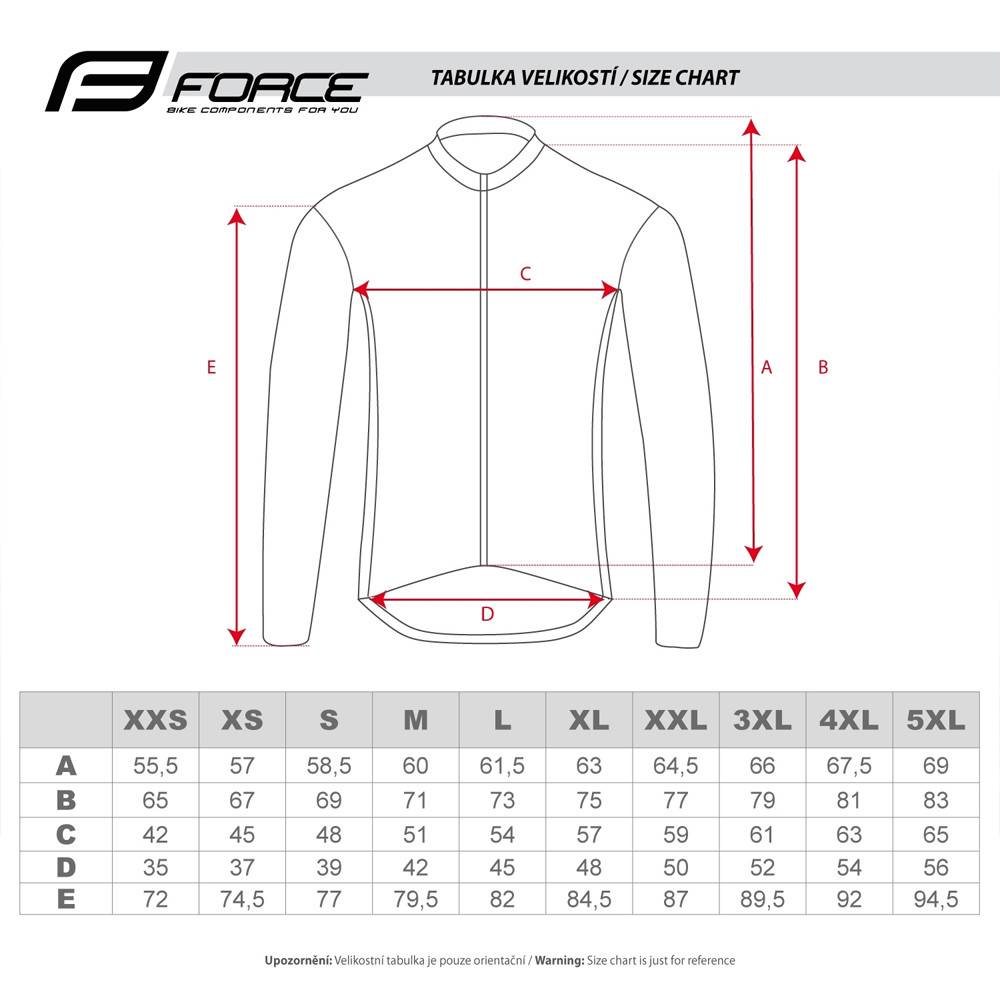 Džemperis FORCE Arrow (pilkas) dydis XL (+5 °C iki +15 °C)