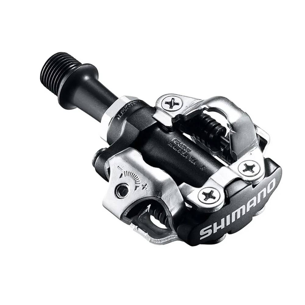 Pedalai Shimano SPD M540 + plokštelės (juodi)