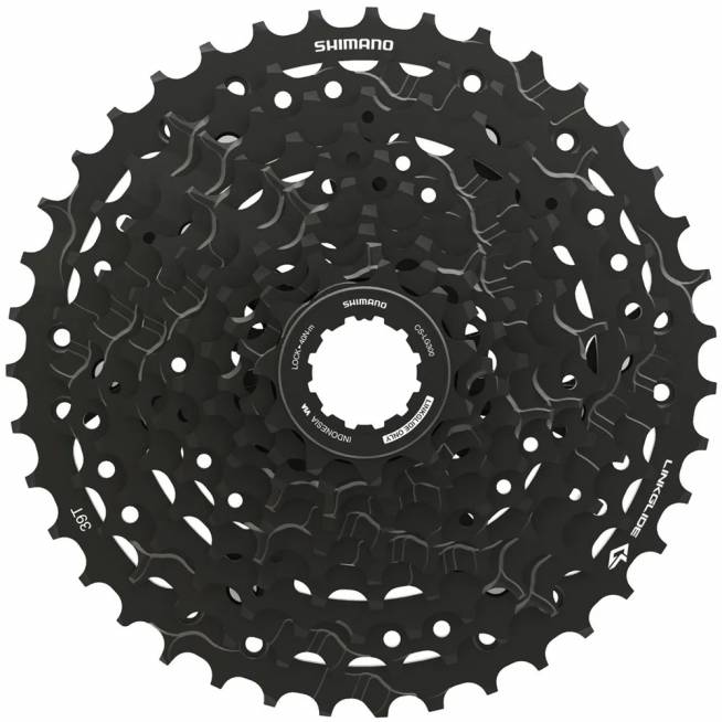 Galinis žvaigždžių blokas SHIMANO CS-LG300-10 10 pav, 11-39T