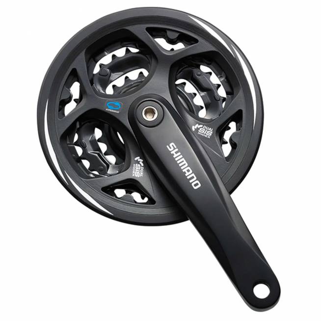 Priekinis žvaigždžių blokas Shimano M311 / 3 pav. / 42-32-22T / 175mm