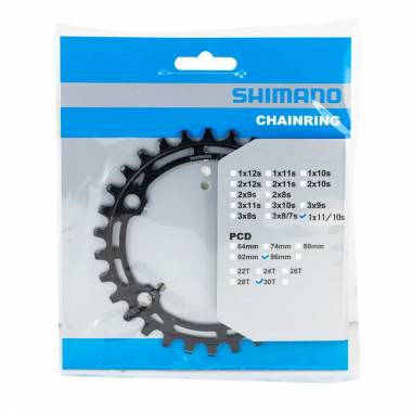 Priekinė žvaigždė Shimano DEORE FC-M5100-1 30T