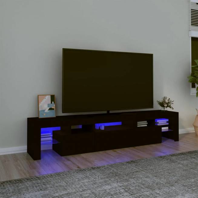 TV spintelė su LED apšvietimu